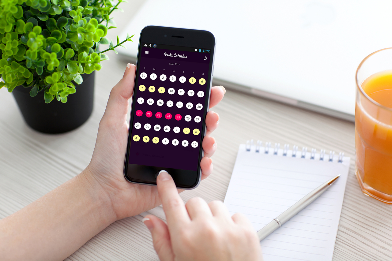 Easy period calendar and ovulation calculator designed to help women track their cycles and calculate their ovulation.